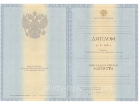 Диплом магистра2010- 2013 годов